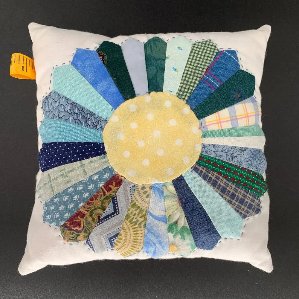 Handmade Pillow Quilted Small 8